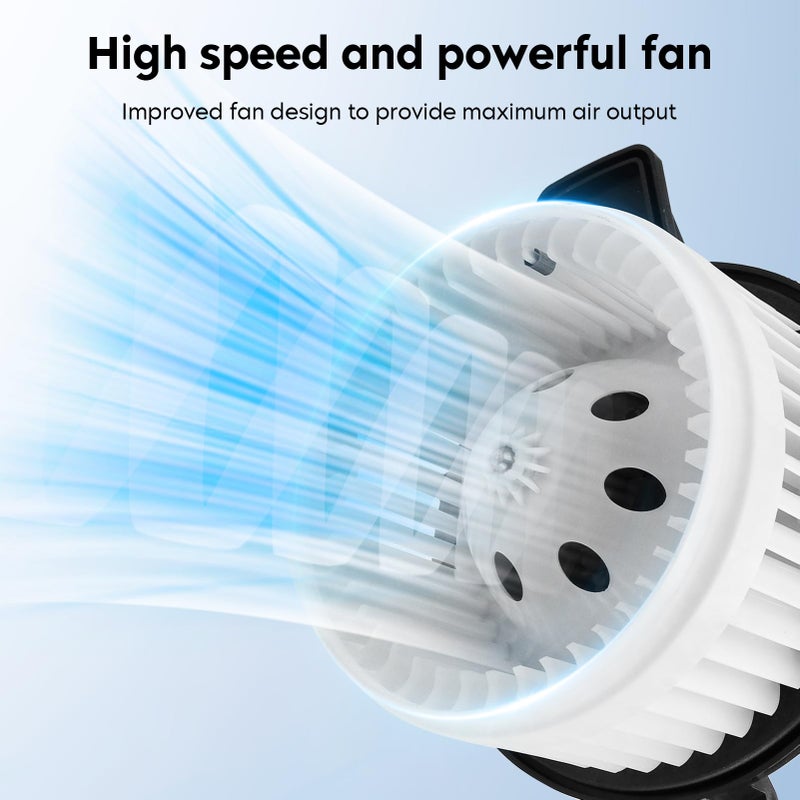 AEagle Front HVAC Heater Blower Motor Assembly for 2011-2024 Dodge Durango & 2011-2021 Jeep Grand Cherokee 2008-2020 Grand Caravan 2008-2016 Chrysler Town & Country Repalces for 700216 68029719AA - Image 2